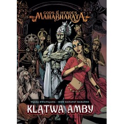 Mahabharata Tom 1 Klątwa Amby Wjasa Dwaipajana, Andrei Tabacaru, Paweł Timofiejuk motyleksiazkowe.pl