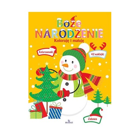 Boże Narodzenie. Koloruję i maluję motyleksiążkowe.pl