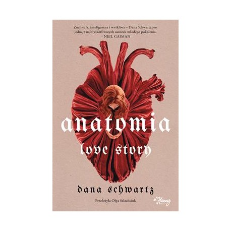Anatomia love story Dana Schwartz motyleksiążkowe.pl