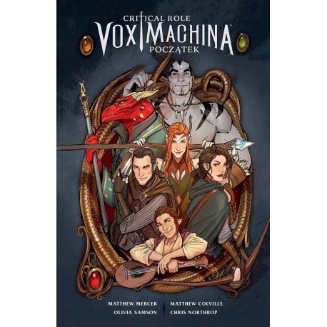 Critical Role Vox Machina Tom 1 Początek motyleksiazkowe.pl