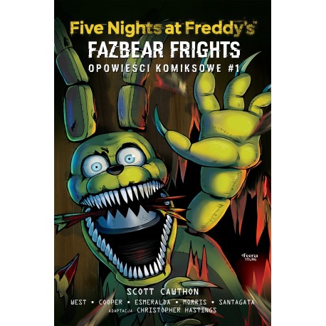 Five Nights at Freddy's Fazbear Frights Opowieści komiksowe 1 motyleksiazkowe.pl