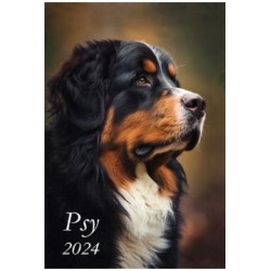 Kalendarz Psy 2024 /ścienny wieloplanszowy
