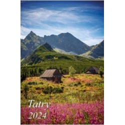 Kalendarz Tatry 2024 /ścienny wieloplanszowy
