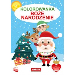 Kolorowanka Boże Narodzenie motyleksiazkowe.pl