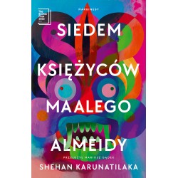 Siedem księżyców Maalego Almeidy Shehan Karunatilaka motyleksiazkowe.pl