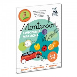 Montessori Ćwiczenia malucha motyleksiazkowe.pl