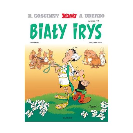 Biały Irys /Asteriks Tom 40 Rene Goscinny, Albert Uderzo motyleksiazkowe.pl