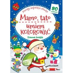 Mamo, tato umiem kolorować. Zimowe święta motyleksiazkowe.pl