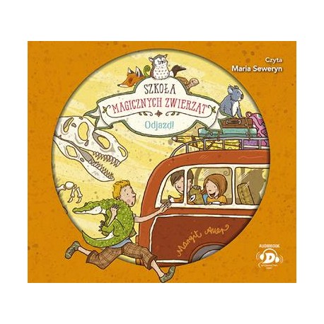 Szkoła magicznych zwierząt Odjazd AUDIOBOOK Margit Auer motyleksiażkowe.pl