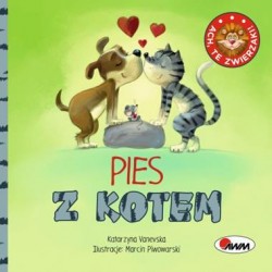 Pies z kotem motyleksiazkowe.pl