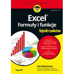 Excel Formuły i funkcje dla bystrzaków Ken Bluttman motyleksiazkowe.pl
