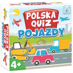 Polska Quiz Pojazdy 4+ motyleksiazkowe.pl