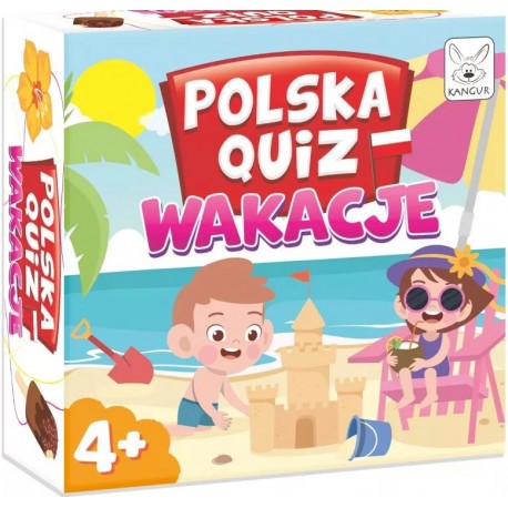 Polska Quiz Wakacje 4+ motyleksiazkowe.pl