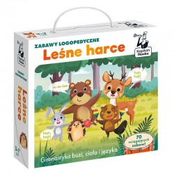 Leśne harce Zabawy logopedyczne