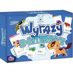 Wyrazy 3-literowe Puzzle motyleksiazkowe.pl