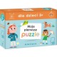 Dla Dzieci 3+ Moje pierwsze Puzzle. Miesiące motyleksiazkowe.pl
