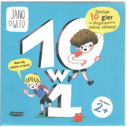 Jano i Wito gra 10 w 1 motyleksiazkowe.pl