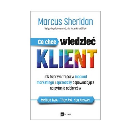 Co chce wiedzieć klient. Jak tworzyć treści w inbound marketingu i sprzedaży odpowiadające na pytania odbiorców 