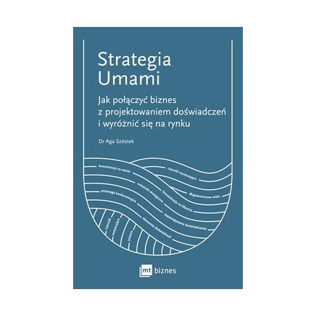 Strategia Umami. Jak połączyć biznes z projektowaniem doświadczeń i wyróżnić się na rynku Aga Szóstek motyleksiazkowe.pl