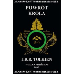 Powrót króla /Władca Pierścieni Tom 3 J.R.R. Tolkien motyleksiazkowe.pl