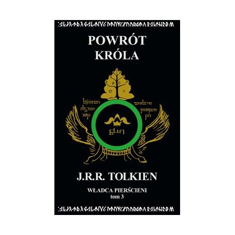 Powrót króla /Władca Pierścieni Tom 3 J.R.R. Tolkien motyleksiazkowe.pl