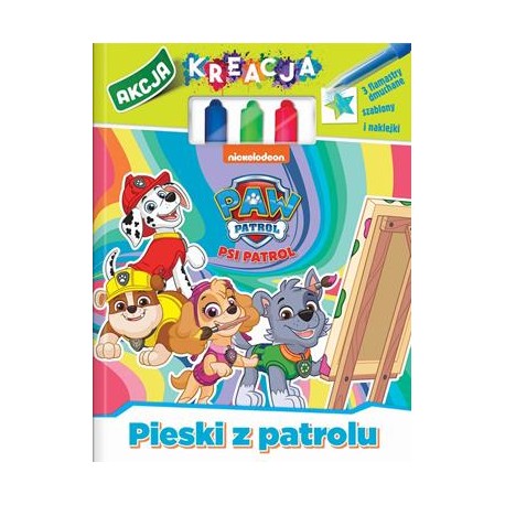 Psi Patrol. Akcja kreacja! część 1. Pieski z patrolu motyleksiazkowe.pl