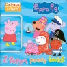Peppa Pig. Dopasuj i czytaj część 1. Z Peppą przez świat