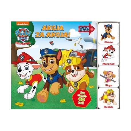 Psi Patrol Zagraj ze mną część 4. Akcja za akcją motyleksiazkowe.pl