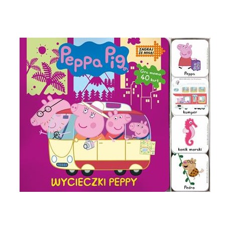 Peppa Pig Zagraj ze mną część 4. Wycieczki Peppy motyleksiazkowe.pl