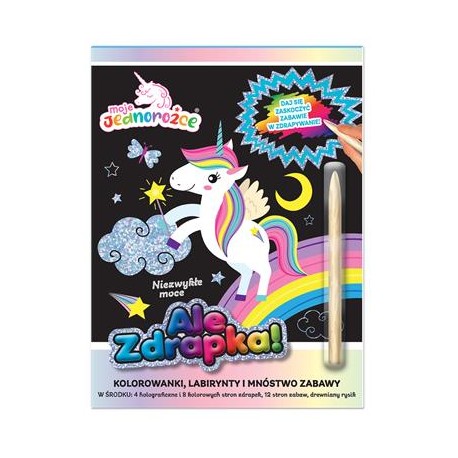 Moje Jednorożce. Ale zdrapka motyleksiazkowe.pl