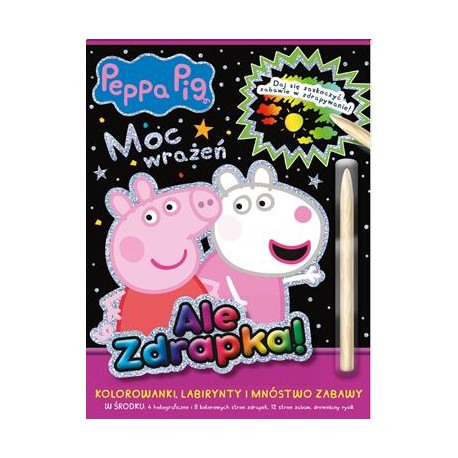 Peppa Pig Ale zdrapka część 4 motyleksiazkowe.pl