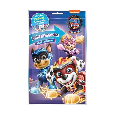 Psi Patrol Dobrana paczka część 3 motyleksiazkowe.pl