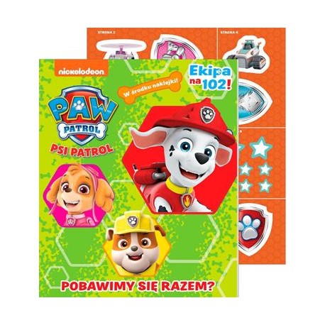 Psi Patrol Ekipa na 102! Nr 49. Pobawimy się razem? motyleksiazkowe.pl