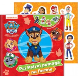 Psi Patrol Opowiadania z naklejkami część 11. Psi Patrol pomaga na farmie motyleksiazkowe.pl