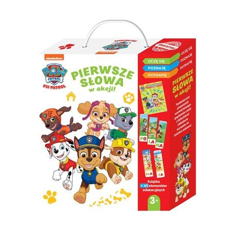 Psi Patrol. Pierwsze słowa w akcji motyleksiaazkowe.pl