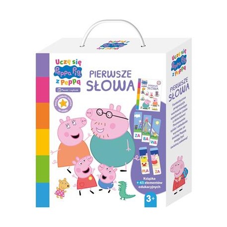 Uczę się z Peppą. Pierwsze słowa motyleksiazkowe.pl