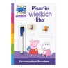 Uczę się z Peppą Zadania do ścierania część 1. Pisanie wielkich liter