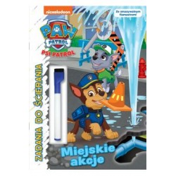 Psi Patrol Zadania do ścierania część 9. Miejskie akcje motyleksiazkowe.pl