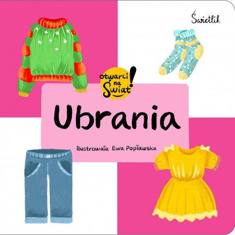 Ubrania Otwarci na świat motyleksiazkowe.pl