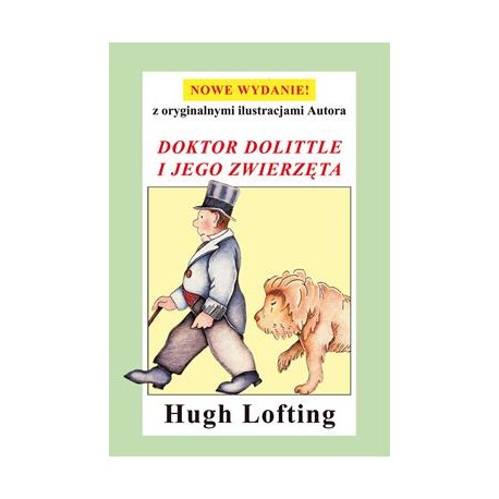 Doktor Dolittle i jego zwierzęta Hugh Lofting motyleksiazkowe.pl