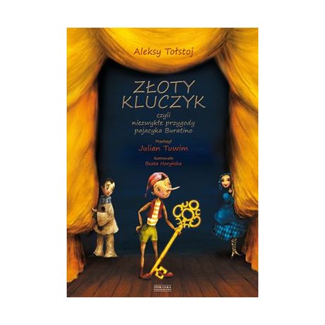 Złoty kluczyk czyli niezwykłe przygody pajacyka Buratino Aleksy Tołstoj motyleksiazkowe.pl