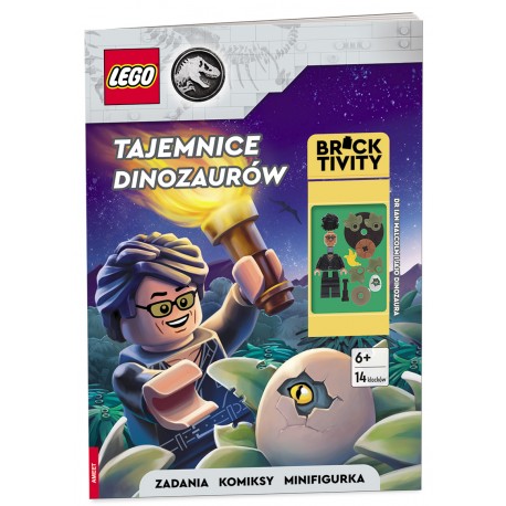 LEGO Jurassic World Tajemnice Dinozaurów motyleksiazkowe.pl