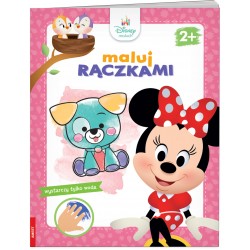 Disney Maluch Maluj rączkami Minnie motyleksiazkowe.pl