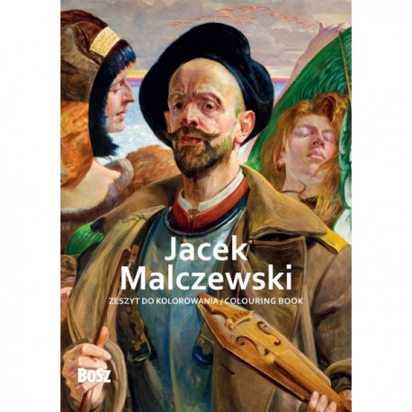 Jacek Malczewski. Zeszyt do kolorowania Edyta Niemiec-Szywała motyleksiazkowe.pl