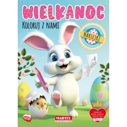 Wielkanoc Koloruj z nami motyleksiazkowe.pl