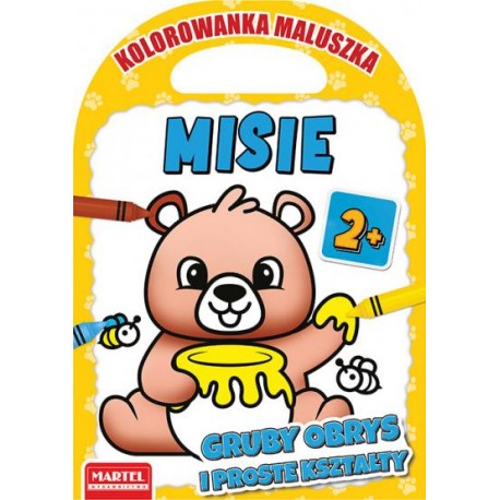 Kolorowanka maluszka. Misie motyleksiazkowe.pl