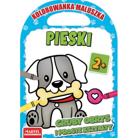 Kolorowanka maluszka. Pieski motyleksiazkowe.pl