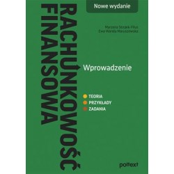 Rachunkowość finansowa. Wprowadzenie Marzena Strojek-Filus Ewa Wanda Maruszewska motyleksiazkowe.pl