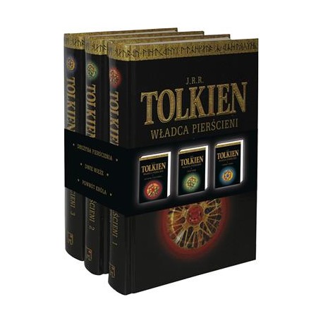 Władca Pierścieni Tom 1-3 /Pakiet J.R.R. Tolkien motyleksiazkowe.pl