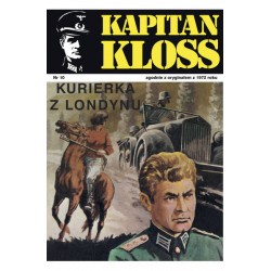 Kapitan Kloss Nr 10. Kurierka z Londynu Andrzej Zbych Mieczysław Wiśniewski motyleksiazkowe.pl